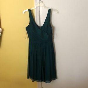 J crew with tag teal cocktail dress